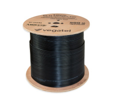 Кабель коаксиальный VEGATEL RG-58 A/U (ГОСТ, PVC, черный) бухта 500м