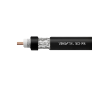 Кабель коаксиальный VEGATEL 5D-FB Cu (ГОСТ, черный)