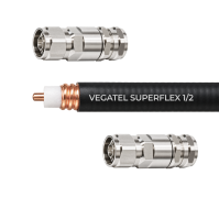 Кабельная сборка VEGATEL SuperFlex-1/2 (ГОСТ) (N-male - N-male) 3м