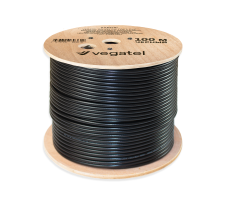 Кабель VEGATEL RG-213 Cu (ГОСТ, PVC, черный)