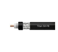 Кабельная сборка 5D/FB (Titan, черный) (N-female - SMA-male) 3м