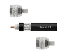 Кабельная сборка 5D/FB (Titan, черный) (N-male - N-male) 10м